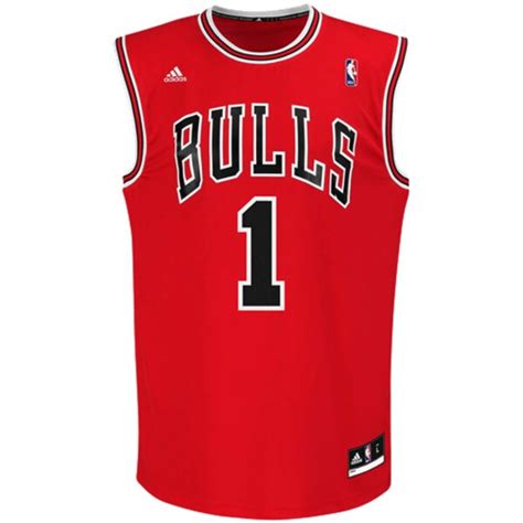 adidas nba replica road jersey chicago bulls|Mens Chicago Bulls Derrick Rose adidas Red Replica Road Jersey.